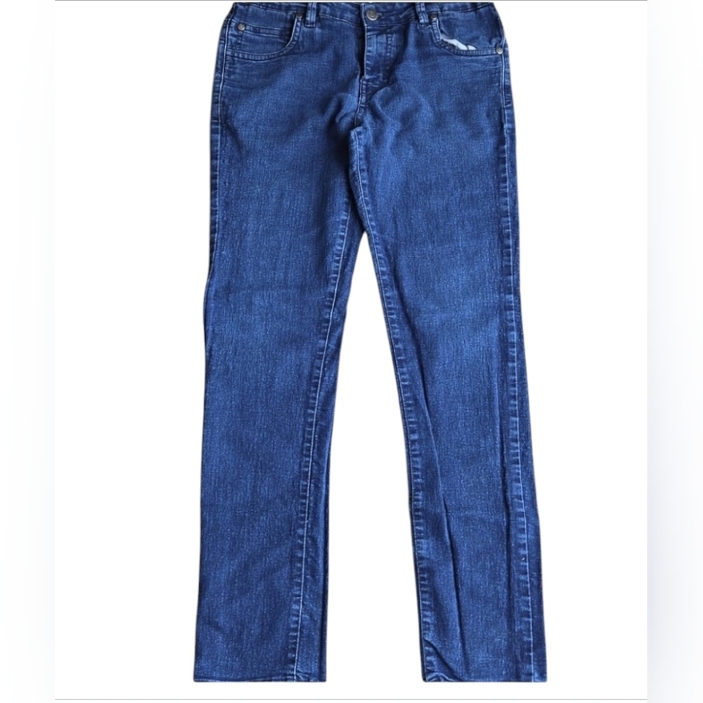 DKNY girls jeans straight leg dark wash Size 16